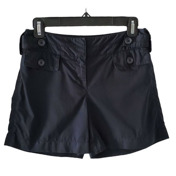 LOFT Pants - Ann Taylor Loft Regular to High-Rise Shorts | Like New | Size 0 | Black